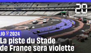 JO de Paris 2024 : À la découverte de la piste violette du Stade de France