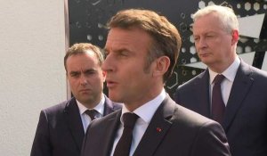 Macron "ferme l'hypothèse" d'une augmentation des impôts