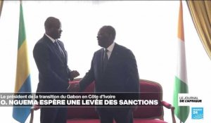 Brice Oligui Nguéma en visite à Abidjan, plaide pour une levée des sanctions de l'Union Africaine
