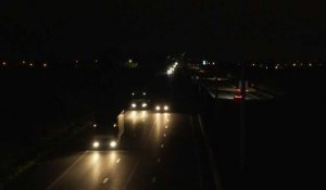 Économies d'énergie: les autoroutes belges éteignent leurs lumières