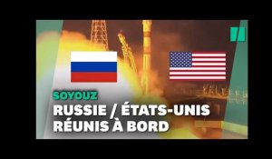 Une fusée Soyouz réunit à son bord États-Unis et Russie pour l’ISS