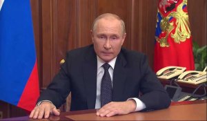Ukraine: Poutine annonce une "mobilisation partielle" en Russie