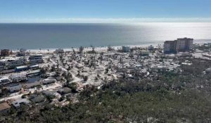 Ouragan Ian en Floride: images aériennes des dégâts
