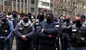 La PJ de Lille manifeste contre la réforme Darmanin de la police nationale ! 