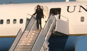La vice-présidente américaine atterrit au Japon avant les funérailles de Shinzo Abe