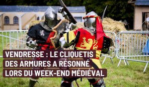 Vendresse : le cliquetis des armes a résonné lors du week-end médiéval