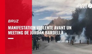 VIDÉO. Rennes : affrontements en marge du meeting de Jordan Bardella, le député met en cause le préfet