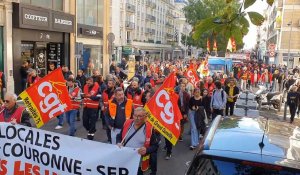 Manifestations à Rouen, au Havre et à Dieppe jeudi 29 septembre 2022 pour le pouvoir d'achat et les retraites
