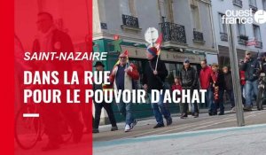 VIDÉO. Plus de 1500 manifestants à Saint-Nazaire pour le pouvoir d'achat et contre la précarité