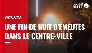 VIDÉO. Violentes émeutes dans le centre-ville de Rennes jeudi soir