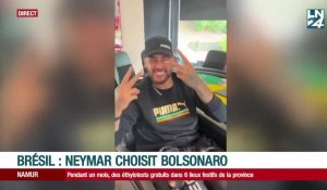 Brésil: Neymar soutient Bolsonaro pour la présidentielle