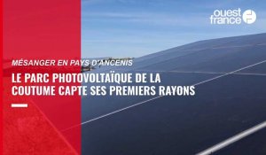 VIDÉO. Au-dessus de l'ancienne déchetterie, une nouvelle centrale solaire