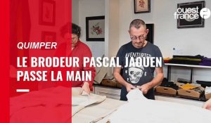 À Quimper, le créateur Pascal Jaouen passe la main de son école de broderie d’art