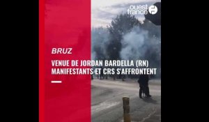 VIDÉO. Venue de Jordan Bardella près de Rennes : affrontements entre opposants et forces de l’ordre