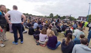 Hommage à la reine d'Angleterre : ambiance à Hyde Park à Londres