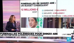Funérailles de Shinzo Abe : une facture salée qui suscite la controverse