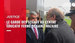 VIDEO. Eric Dupond-Moretti à Saint-Nazaire pour vanter les mérites des centres éducatifs fermés