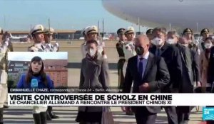 Olaf Scholz en Chine : "Une visite qui suscite beaucoup d'interrogations" en Allemagne