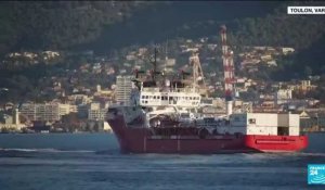 Ocean Viking à Toulon : la fin d'un "calvaire"