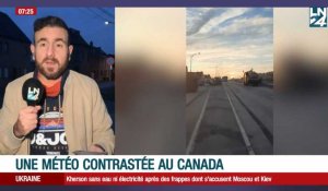 Farid prend le temps: une météo contrastée au Canada