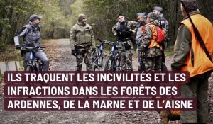 Ils traquent les incivilités et les infractions dans les forêts des Ardennes, de la Marne et de l'Aisne 
