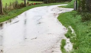 A Wimille, attention aux chaussées inondées route d’Houlouve