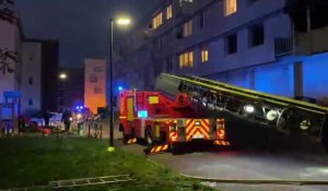 Incendie rue Jean-Yvart à Boulogne