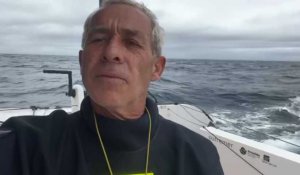 VIDÉO Route du Rhum. Rolain Jourdain : « C'est compliqué cette mise en jambe »