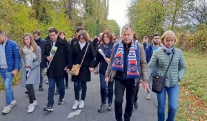 Mort de Mister Picardie : Ils ont rendu  un dernier hommage à Clément Berthevas à Apremont, avec une marche blanche