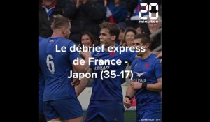 Le debrief express de France - Japon (35-17)
