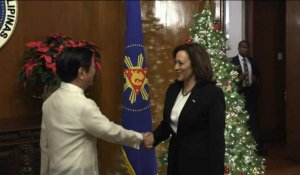La vice-présidente américaine Kamala Harris rencontre le président philippin