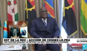 Accord pour un "cessez-le-feu " dans l'est de la RD Congo, le retrait du M23 exigé