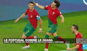 Mondial-2022 : le Portugal bat le Ghana 3-2, Cristiano Ronaldo buteur historique