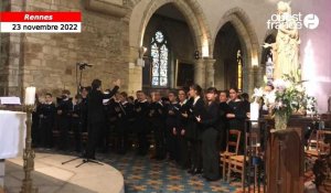 VIDÉO. À Rennes, les Petits chanteurs de Saint-Brieuc chantent la prière du gendarme