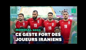 Lors d’Angleterre-Iran au Mondial 2022, les joueurs iraniens refusent de chanter leur hymne