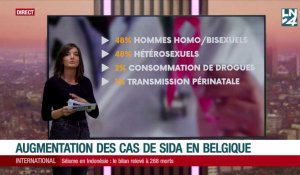 Augmentation des cas de Sida en Belgique