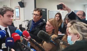 Conférence de presse de Gabriel Attal suite au drame de Bullecourt