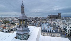 Reims, le campanile de l’hôtel de ville