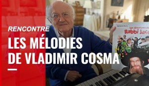 VIDÉO. Le compositeur de musique Vladimir Cosma nous joue ses plus beaux titres