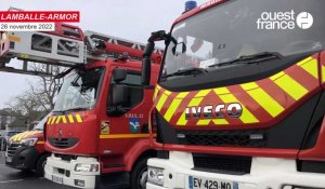 VIDÉO. La Sainte-Barbe chez les pompiers de Lamballe-Armor