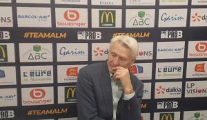 Basket-ball. Réaction de Nedeljko Asceric, le coach d'Évreux, après la défaite face à Vichy-Clermont