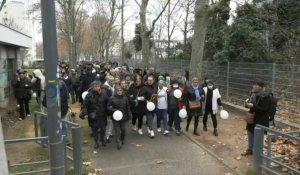 Vaulx-en-Velin: marche blanche en hommage aux 10 mors tués lors d'un incendie