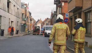 importante fuite de gaz à Poperinge, une trentaine de personnes évacuées