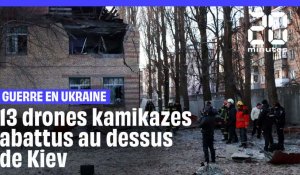 Guerre en Ukraine : 13 drones kamikazes abattus au dessus de Kiev