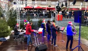 Amiens marché de Noël en musique