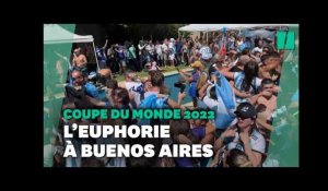 Coupe du monde 2022: les images de liesse à Buenos Aires avec la victoire de l'Argentine