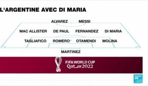 Mondial-2022 : Angel Di Maria titulaire, "un coup tactique de Scaloni"