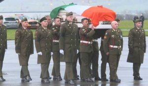 Dublin : rapatriement du corps du Casque bleu irlandais de l'ONU tué au Liban