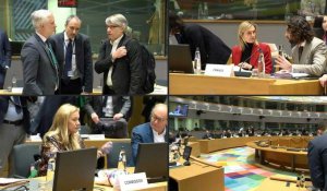 Table ronde des ministres de l'UE chargés de l'Energie à Bruxelles