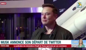 Après avoir tergiversé, Musk annonce qu'il lâchera les rênes de Twitter